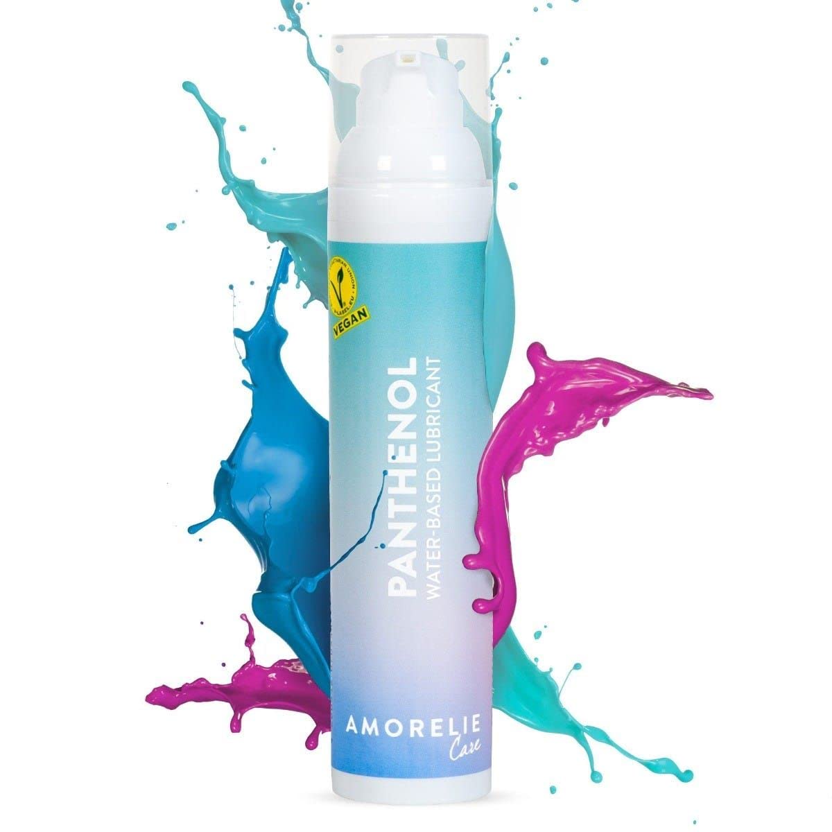 AMORELIE Gift Set "Good Vibes" - Erotic set (including Quickie Vibrator) for women & couples, 3-piece.