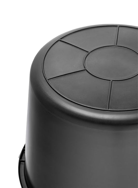 5x Trade King Mortar Tub 65 liters round construction bucket mixing bucket plastering bucket masonry bucket mortar box cement bucket