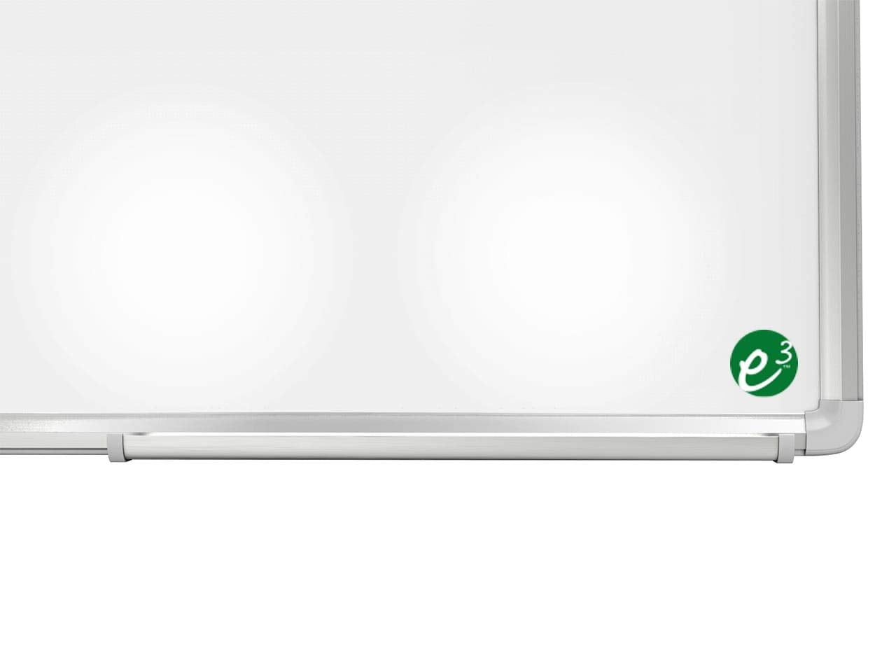 ALLboards Magnetic Whiteboard, Ceramic Enamel Surface 100x80cm with Aluminum Frame Premium EXPO, Dry Erase, Projection Screen