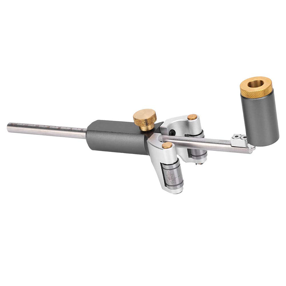 Oumefar Linear Arc Scriber Tool Dual-Purpose Marking Tool Woodworking 0-13 mm Marking Tool for Wood and Ceramic