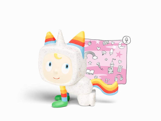 Tonies audio figures for Toniebox, Creative Unicorn, for self-recording, 90 minutes of storage for own recordings, music or bedtime stories, suitable for children aged 3 years and up.
