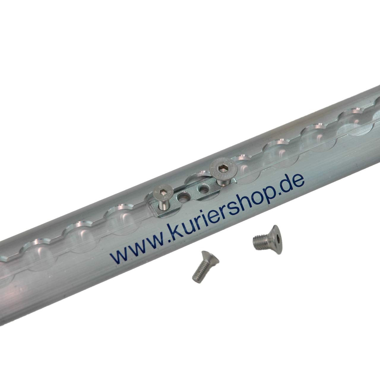 10 x T-slot nut with M6 + M8 thread for airline rail, steel galvanized