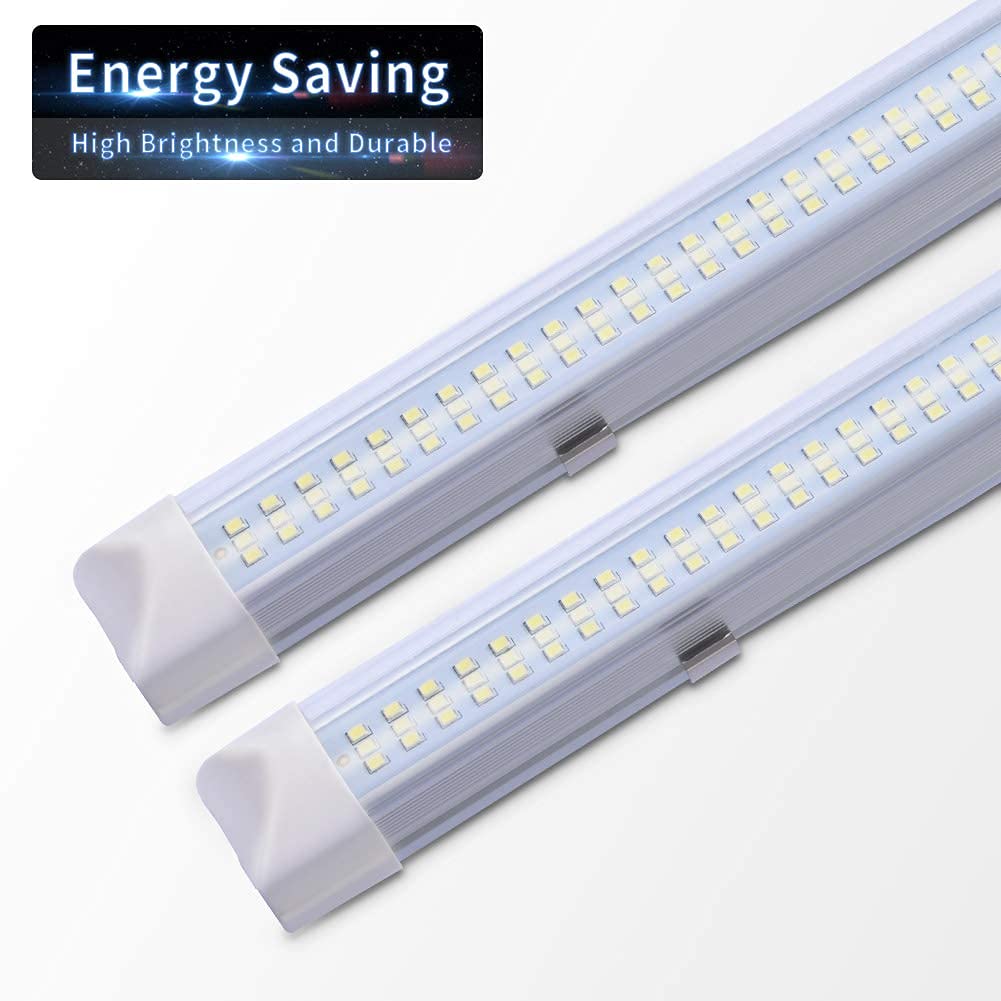 papasbox 4x 108 LED Interior Car LED Lighting, Interior Lighting 12 Volt LED Lamp 12V Light Strip Lighting, 9W Strip Interior Light, Fluorescent Lamp for Kitchen Camping RV Boat