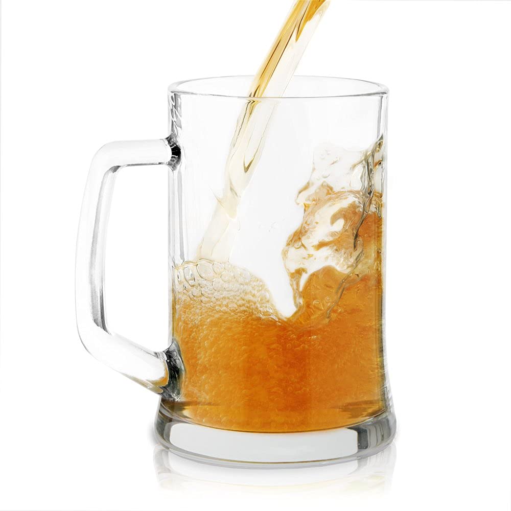 Maverton beer stein with engraving - personalized - 500 ml - Christmas gifts - Birthday gift for men - Gift idea for beer lovers - Mustache