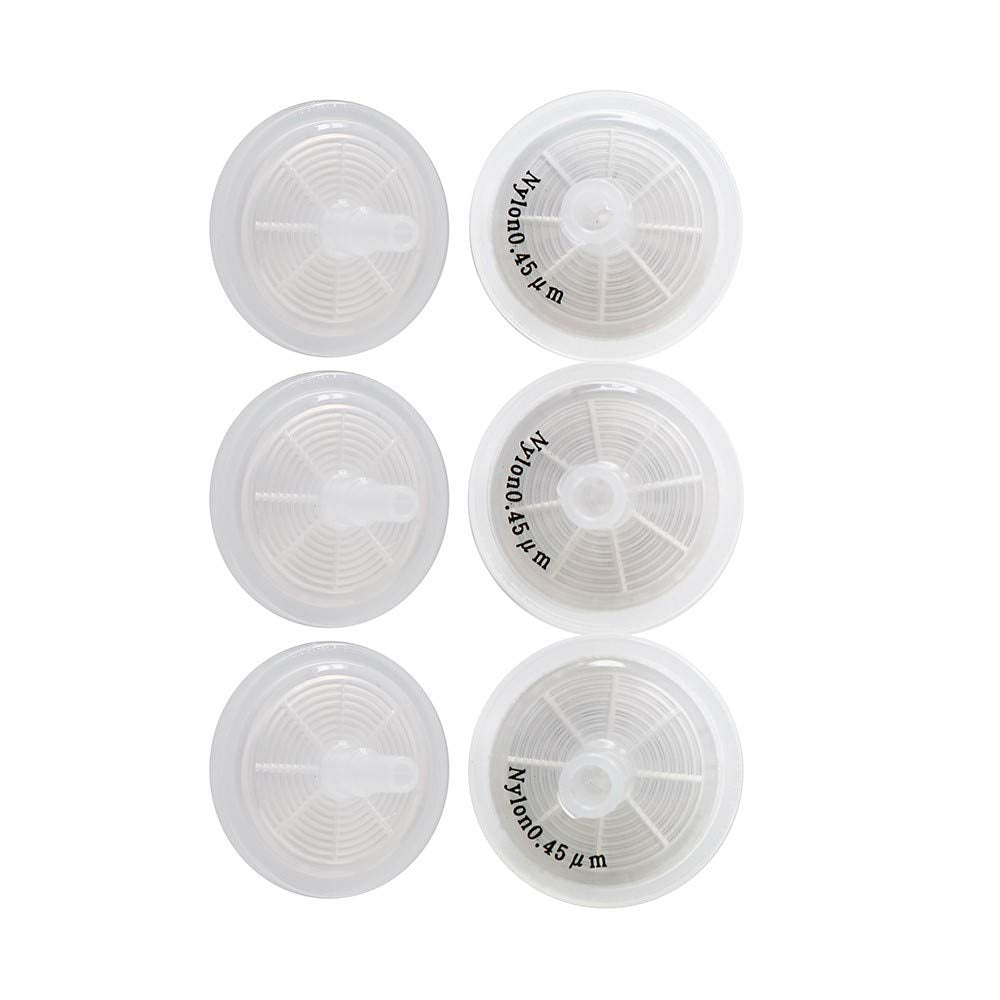ALLPURE Nylon Syringe Filters, 25 mm, 100 pieces, 0.45 μm