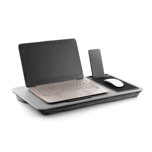 InnovaGoods® Laptop Desk with XL Seat Cushion Deskion, comfortable and ergonomic working or studying with desk and XL seat cushion design, ideal for home and office.