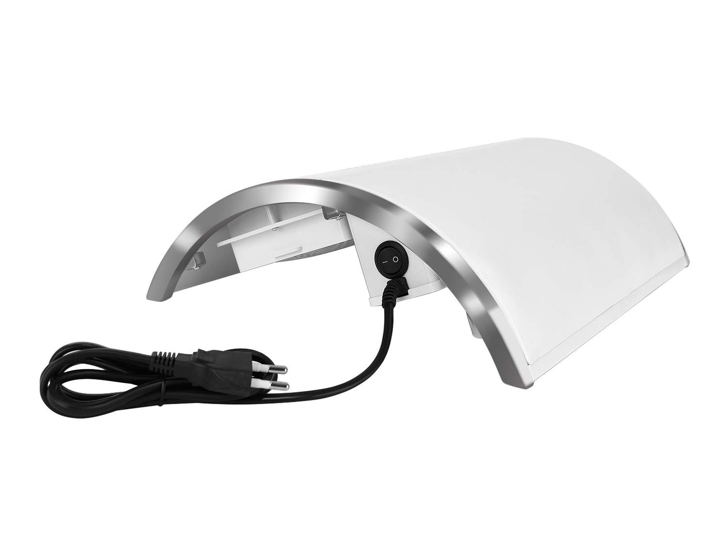 ISO TRADE Nail Dryer with 3 Fans and 2 Dust Bags, White 8887
