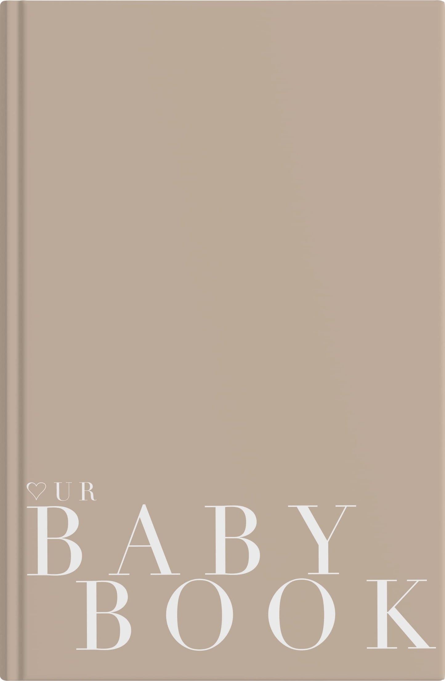 Pregnancy journal & baby book 2 in 1 designer baby book to fill in, for girls & boys, great gift for pregnancy or birth, hardcover 14th of February®