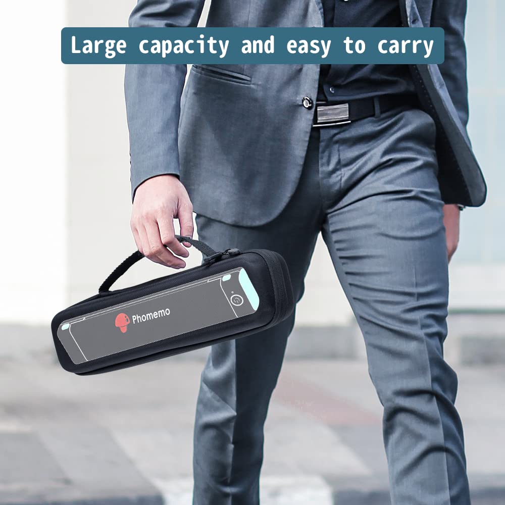 Phomemo M08F, M08D, A4 printer bag, portable bag compatible with M08F, P831 portable thermal printer (box only).