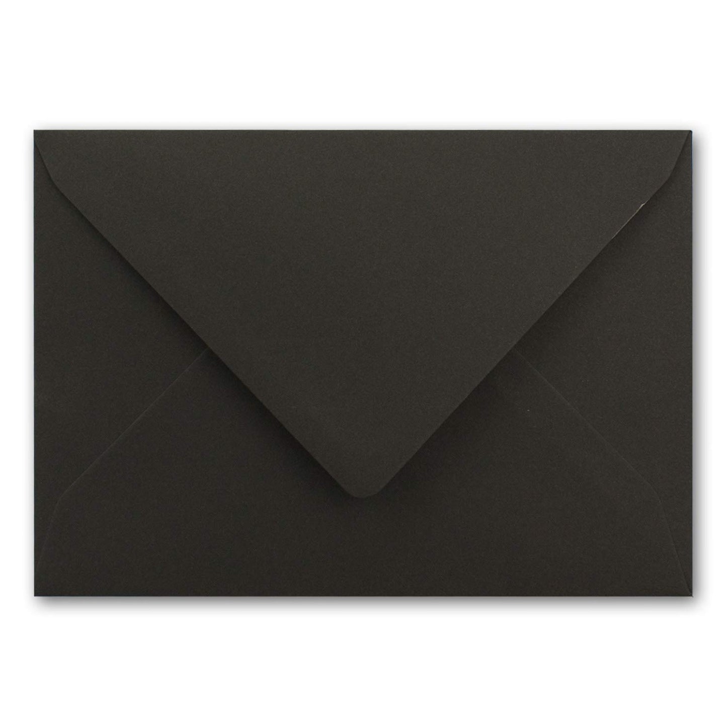 75 metallic gold lined envelopes, size DIN C5, black - 156 x 220 mm - wet adhesive with pointed flap - ColorsJoy by GUSTAV NEUSER