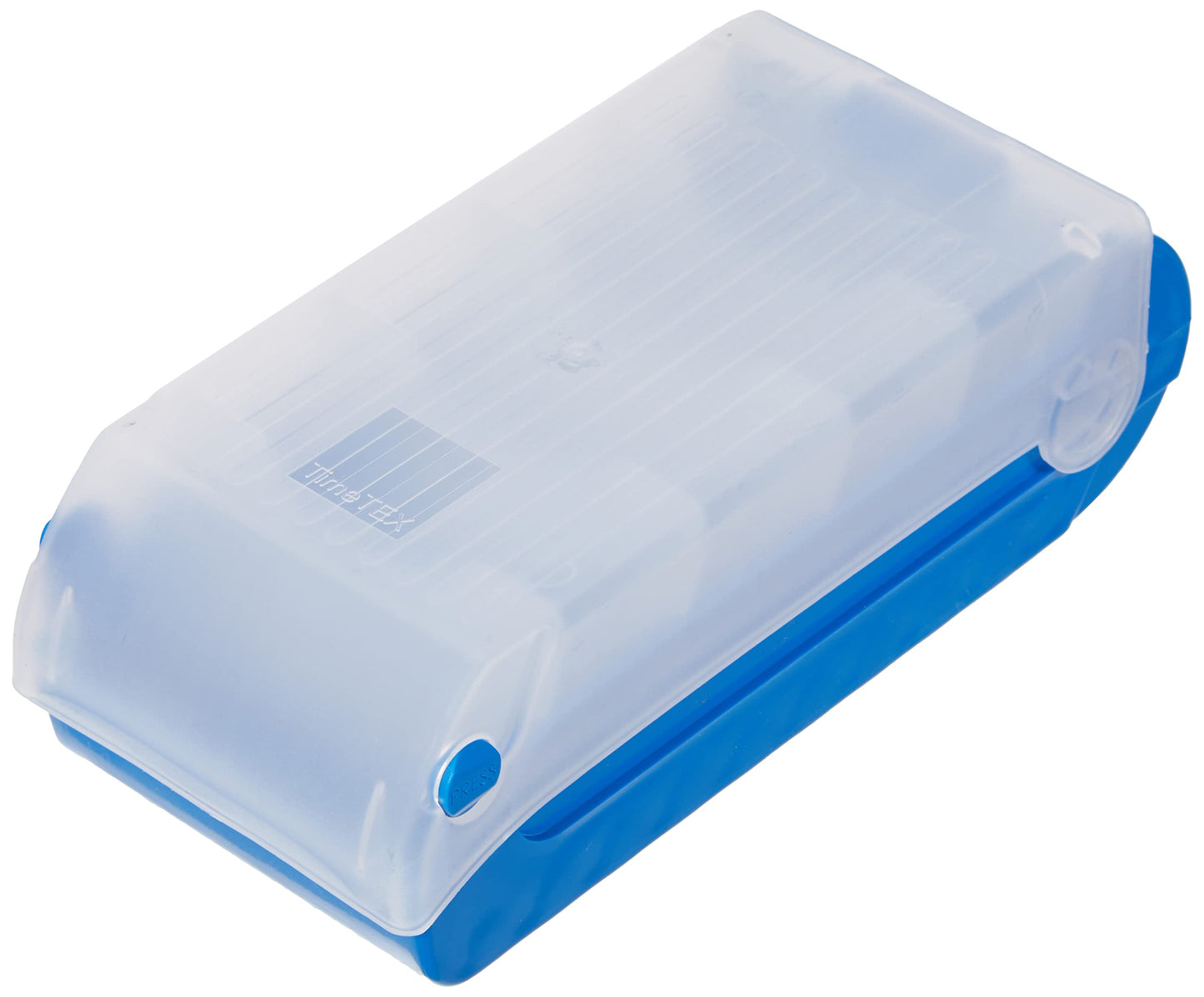 Amazon Basics A8 index cards (7.4 cm x 5.2 cm), lined, white, 1000 pieces & TimeTex index box for A8 plastic, blue