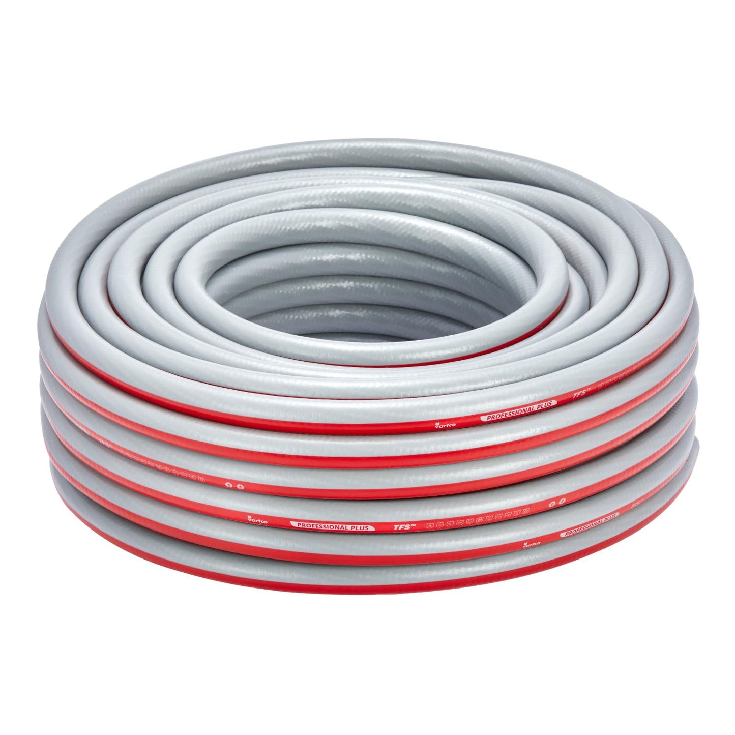 Vartco Professional Plus 6-layer Water Hose Drinking Water Hose Food Hose Torsion-Free System Garden Hose Irrigation Flexible PVC Hose UV-resistant 30 Bar (3/4'' 20m)