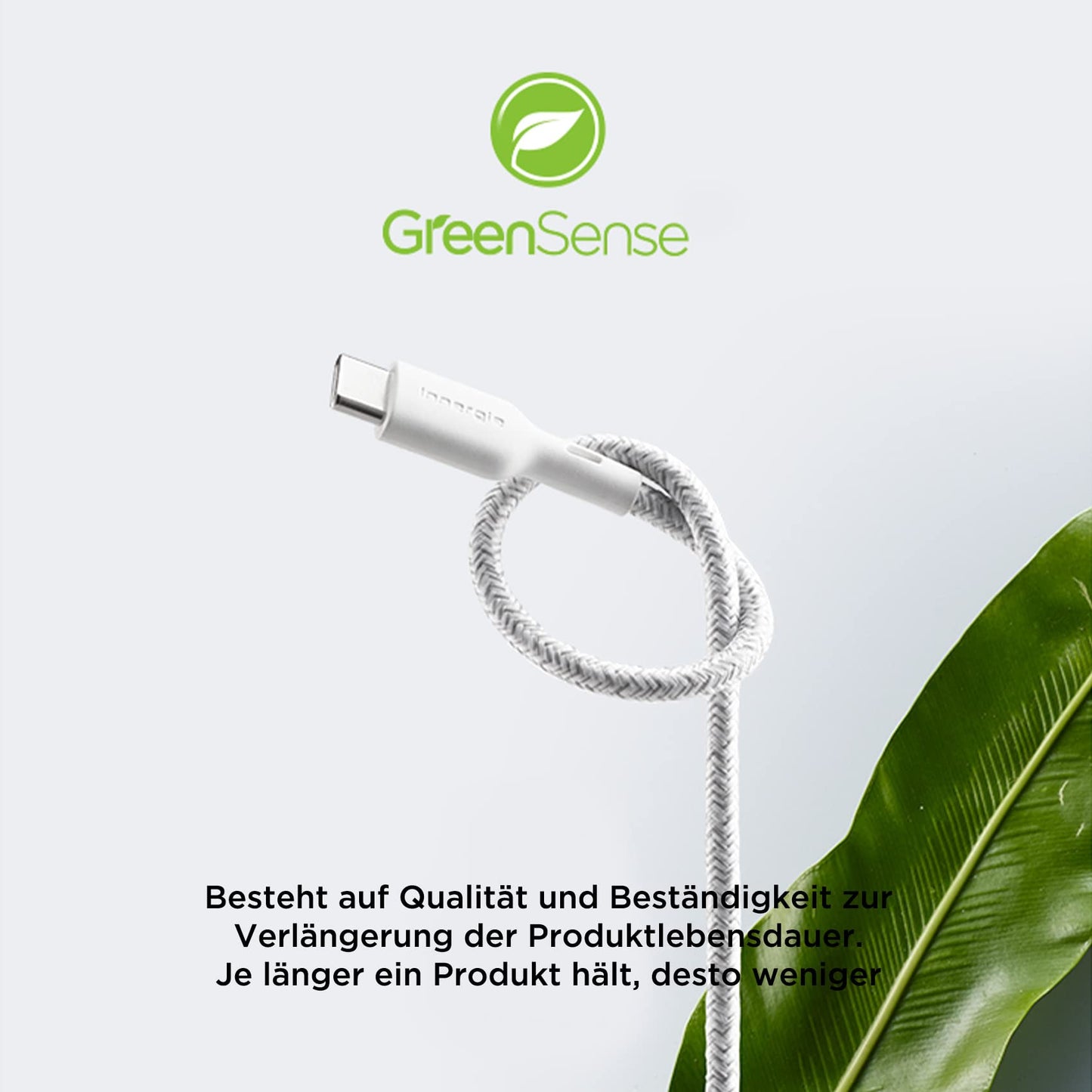 Innergie C-L 1.8m USB-C to Lightning Cable Apple Mfi certified 3A fast charging cable 480Mbps data transfer for iPhone, iPad, AirPods (Nylon braided White) Delta Electronics