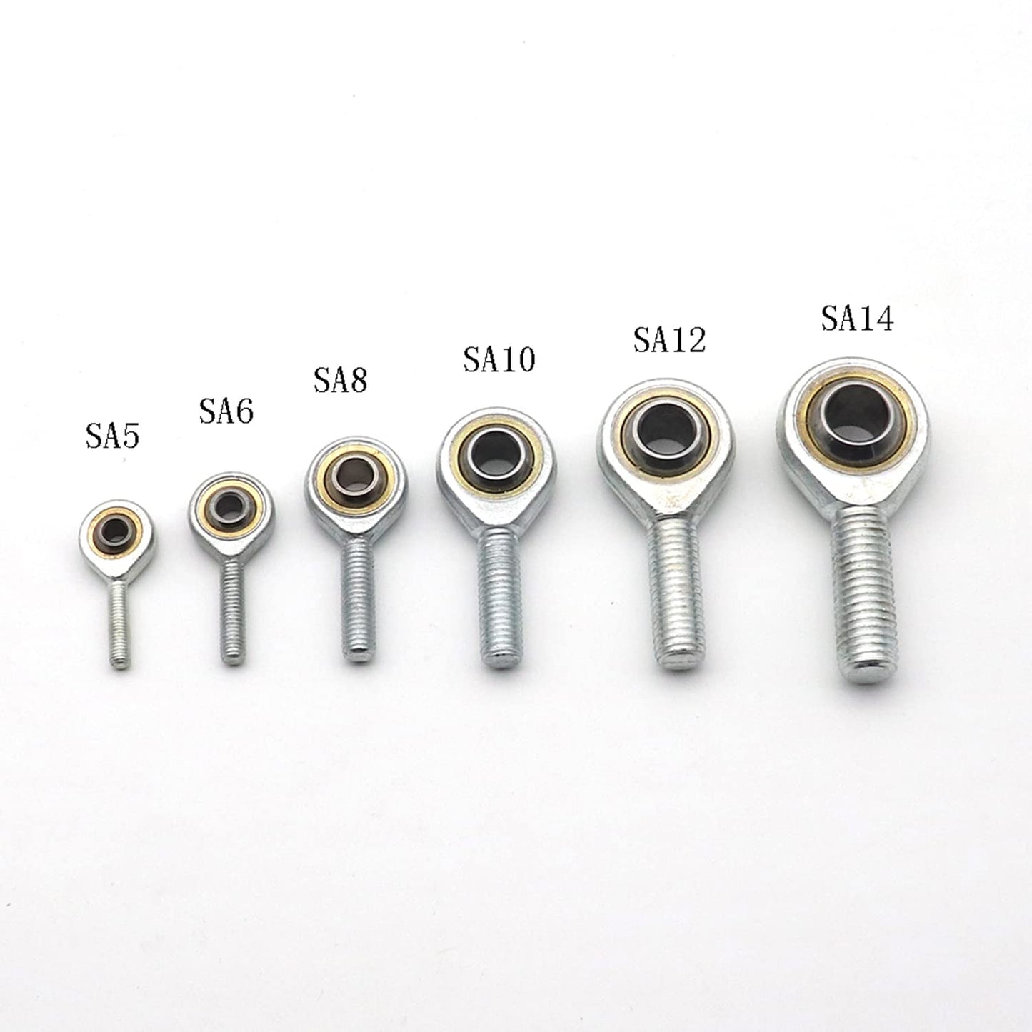 4 pieces of ball joint ball joint bearing with external thread joint ball joint performance ball joint uniball joint ball joint bearing (M12)