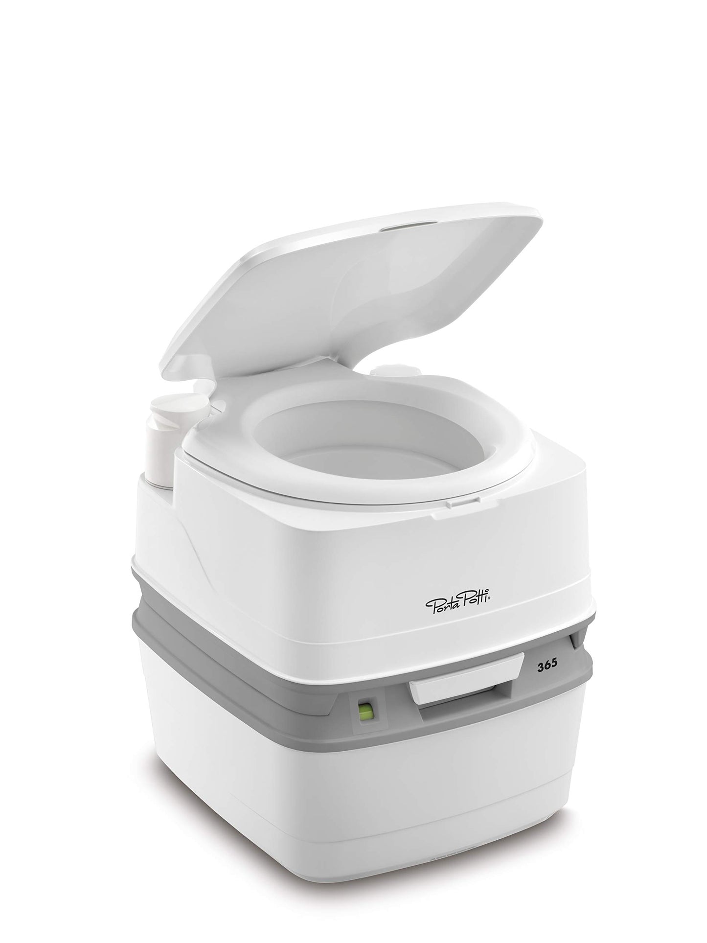 Thetford 92820 Porta Potti 365 Portable Toilet Qube, white, 414 x 383 x 427 mm & Aqua Soft Toilet Paper for mobile toilets 4 rolls/pack. Camping toilets Outdoor Toilet Paper