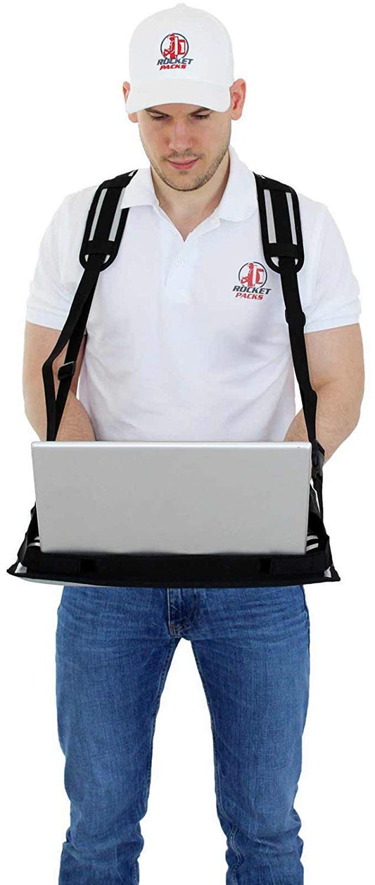 Laptop supporter inventory notebook tablet supporter laptop belly fanny pack laptop holder