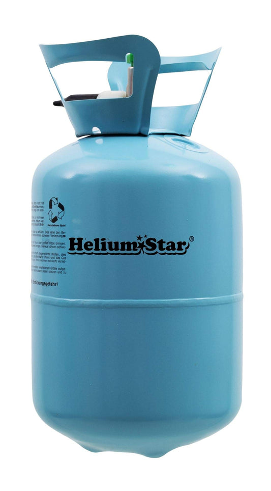 HeliumStar Helium Disposable Cylinder - 200 Liters - up to 30 balloons - Helium Tank Balloon Gas Birthday Wedding Party