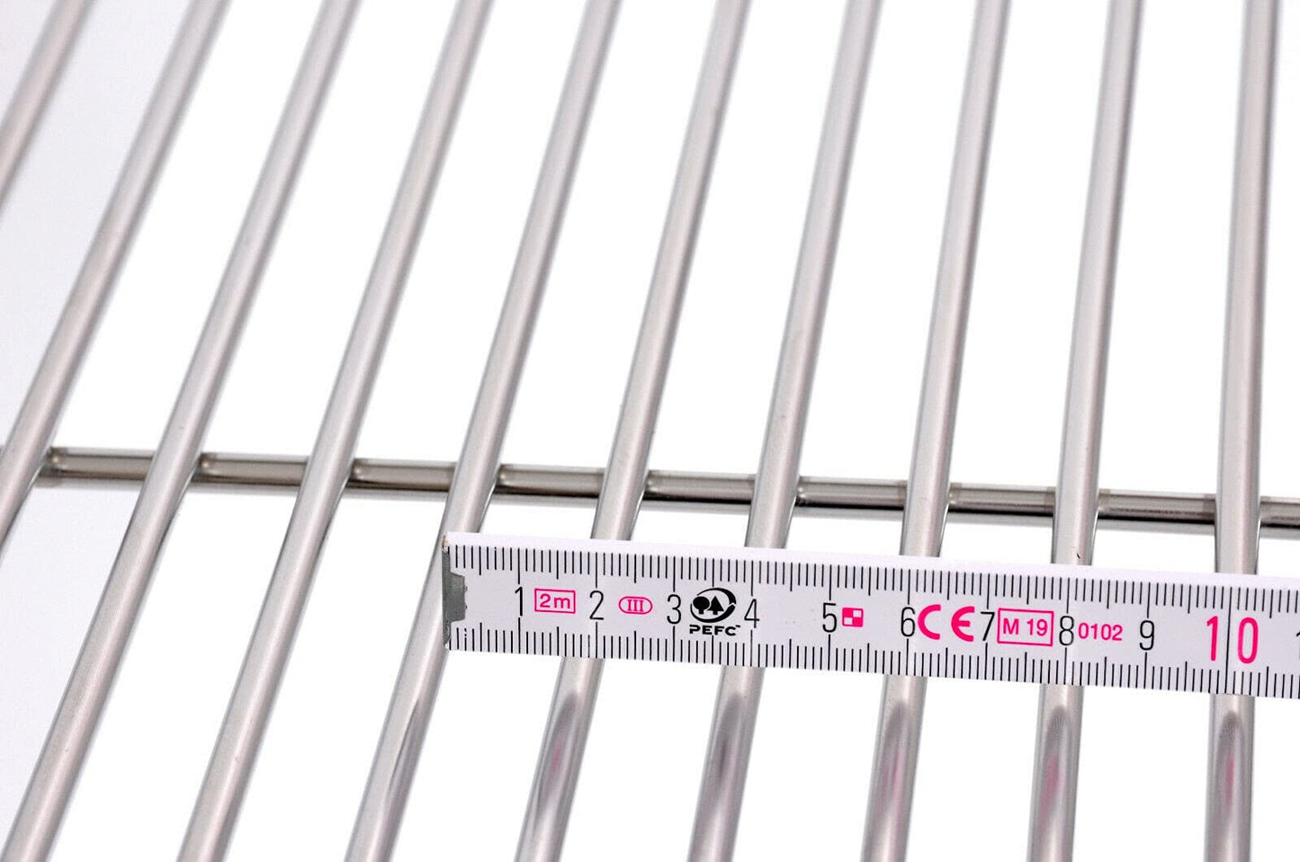 Grill grate Ø 70 cm with chain stainless steel 5 mm grill rod thickness 14 mm rod spacing for swing grill BBQ tripod