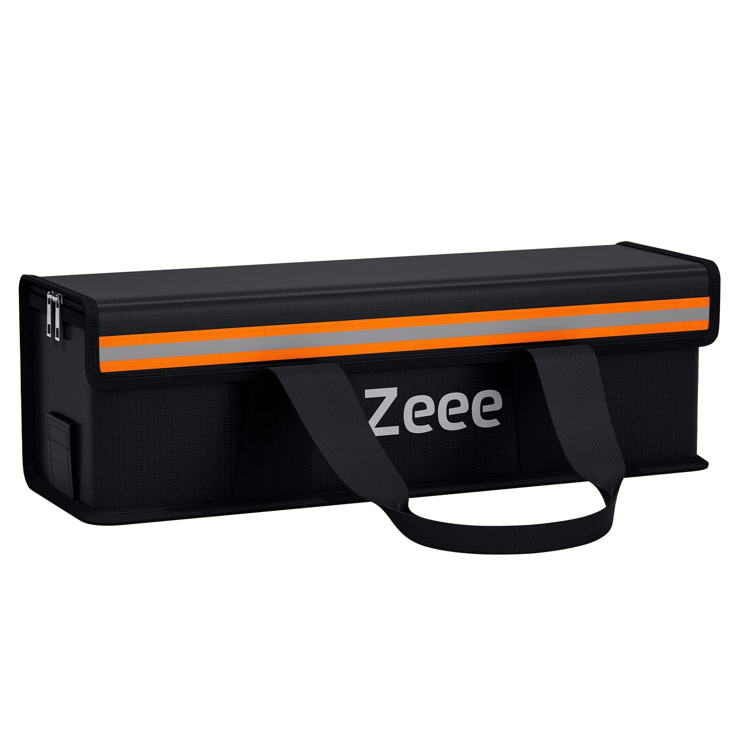 Zeee E-Bike battery bag fireproof explosion-proof bag Lipo Safe Bag for large batteries, large safety box Easy storage & transport of batteries (19.3 * 5.9 * 5.9 inches)
