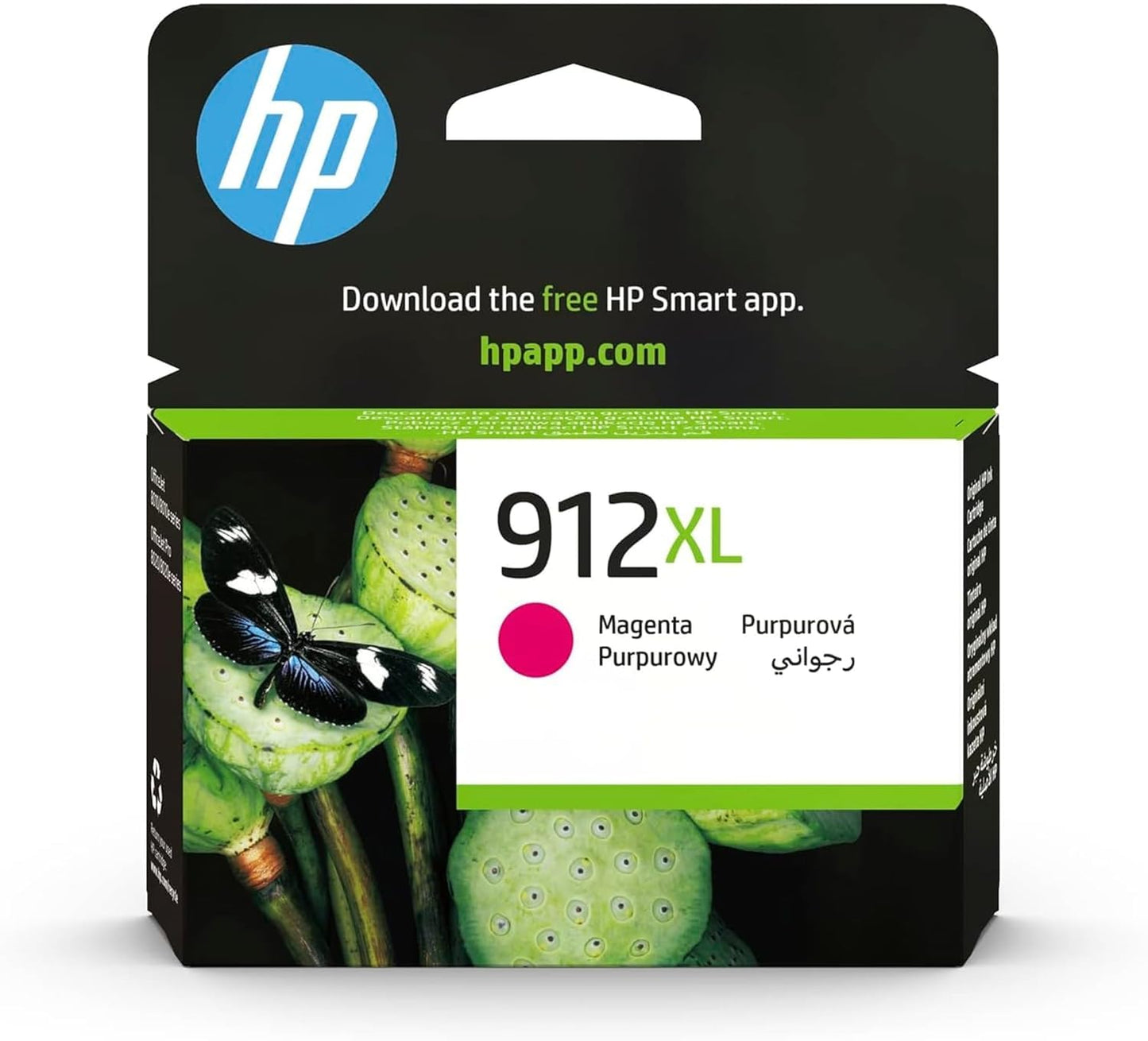 HP 912XL (3YL82AE) Red Original High Yield Printer Cartridge for HP OfficeJet Pro 8010, 8012, 8014, 8015, HP OfficeJet Pro 8020, 8022, 8023, 8024, 8025, Magenta