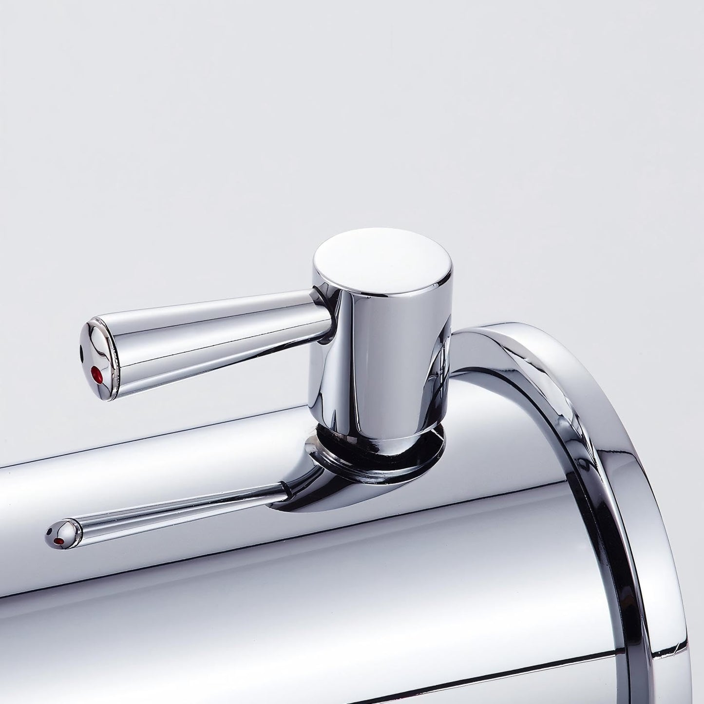 Auralum automatic sensor faucet infrared bathroom faucets washbasin faucet mixer tap 18.2cm high.