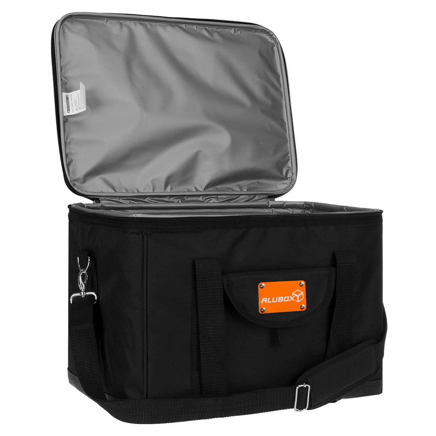 ALUBOX Picnic Cooler XL Black Edition 40 liters Insulated Bag Picnic Bag Polyester black