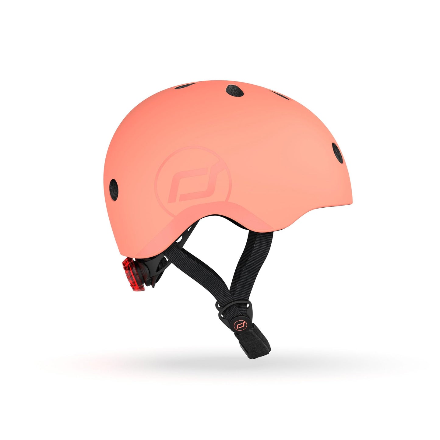 Scoot & Ride Kids Bike Helmet, Peach, 51 to 55cm