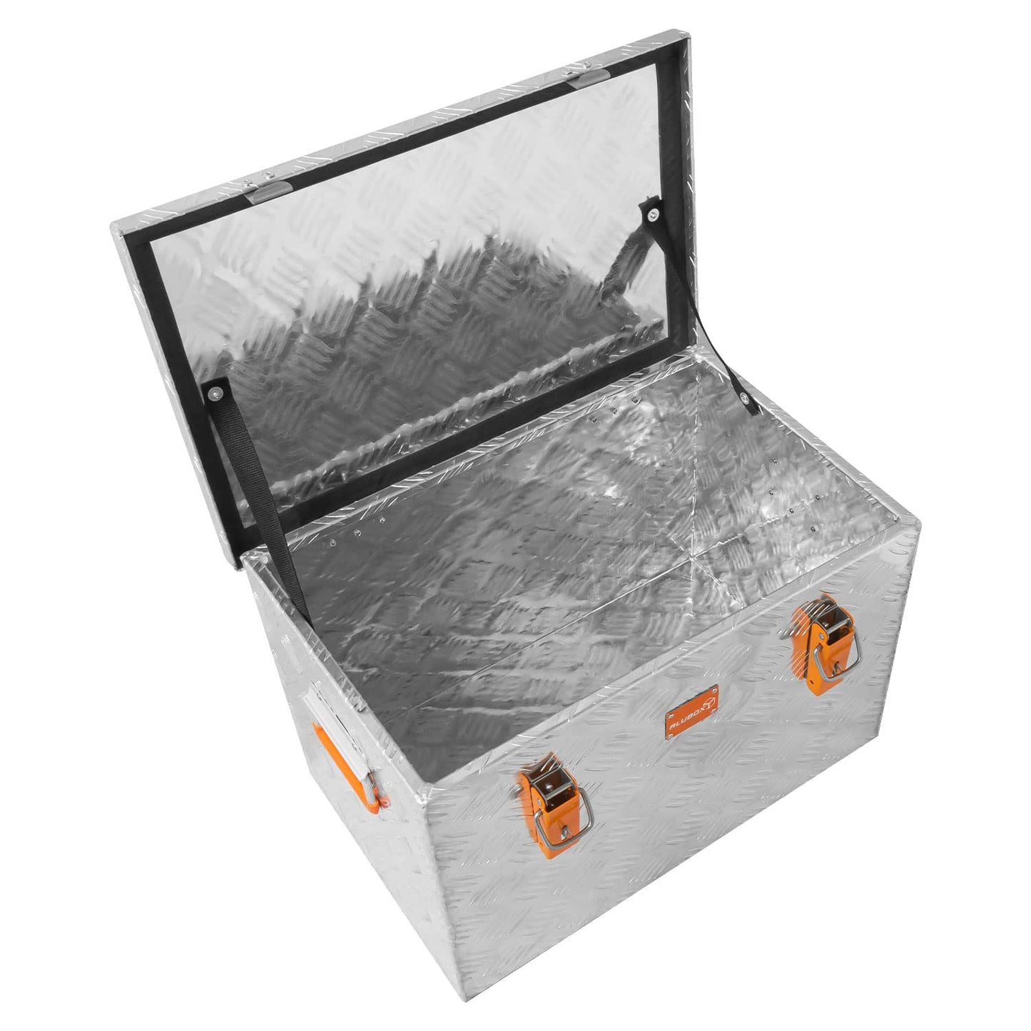aluminum toolbox corrugated plate ABX-RL67 aluminum 1.5mm toolbox lightweight and durable 67 liters