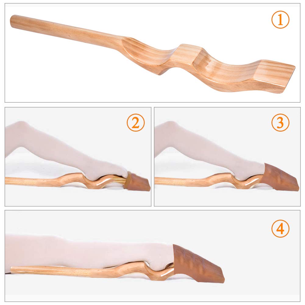 Ballet Foot Stretcher, Wooden Ballet Arch Stretcher Tool Set Dance Foot Spreaders Gymnastics Ballet Fitness Accessories for Ballet Dance Yoga