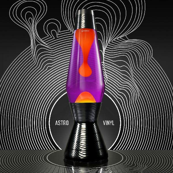 Mathmos Astro Vinyl Lava Lamp The Original - Purple/Orange