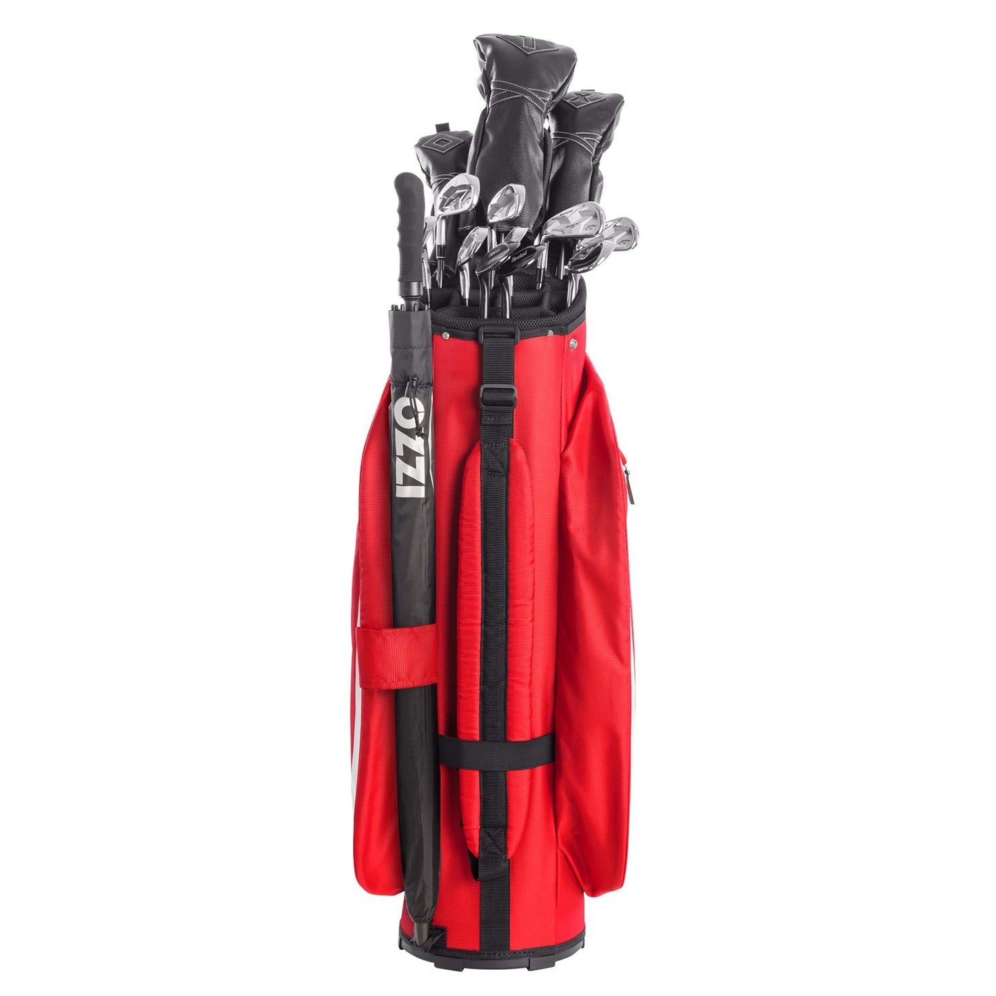 Izzo Ultra Lite Cartbag, Adult Unisex, Ultra Lite Cart Bag - Red, red, 10.5"