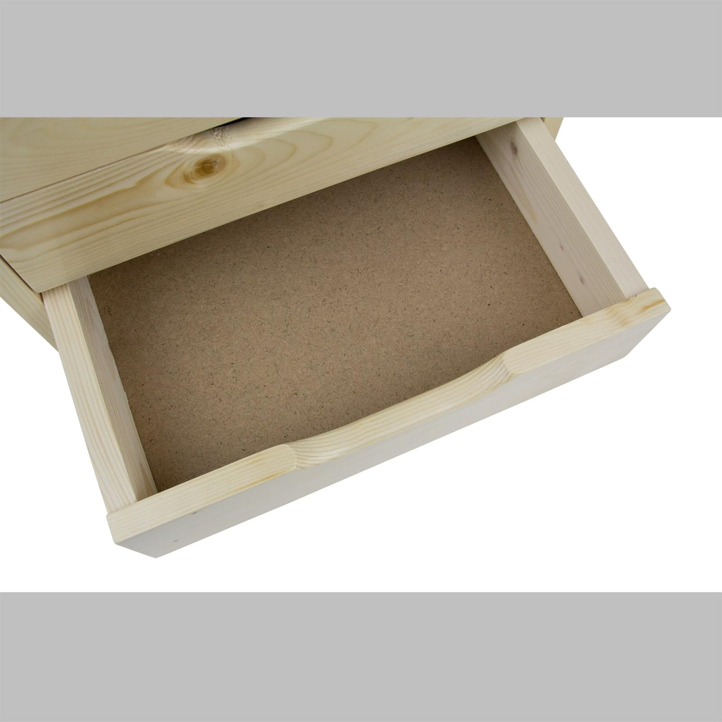 Wooden drawer box, wooden storage box, drawer cabinet with 4 drawers.