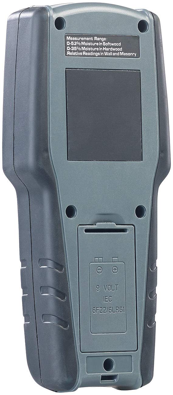 AGT Moisture Meter: Digital 4in1 Moisture Detector with Non-Invasive Measurement, LCD (Moisture Detector, Moisture Meter, Professional Device, Wood Moisture)