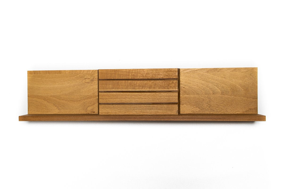 Lana Solution cutlery insert for 120mm drawer, 473.5mm x 900mm, anthracite.