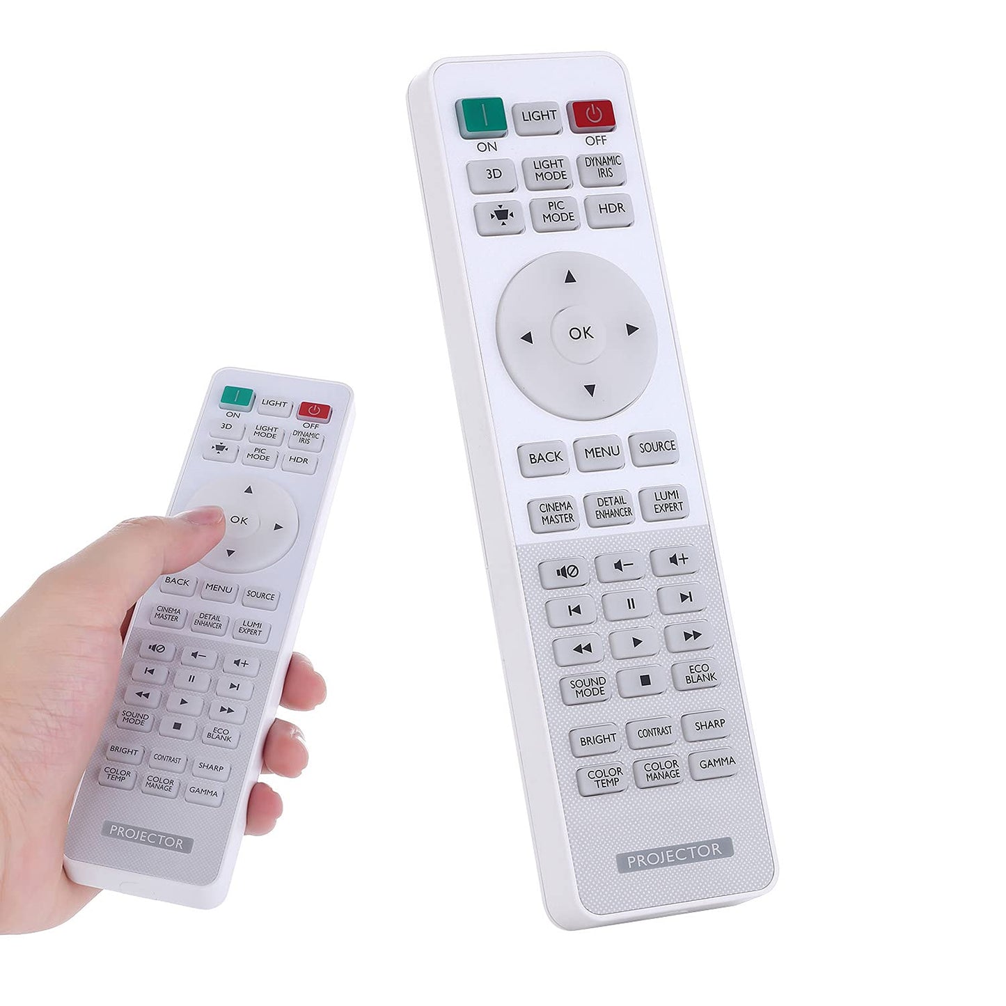 Aimdio RCV012 RCV015 remote control for BenQ W1090 TH683 W1070+ W2000 W2000+ W1110 HT1075 HT1085ST HT2150ST HT2050 MH684 TH670 W1075 W1080ST+ W1120 W3000 HT2550 W1700 TK800M projector.