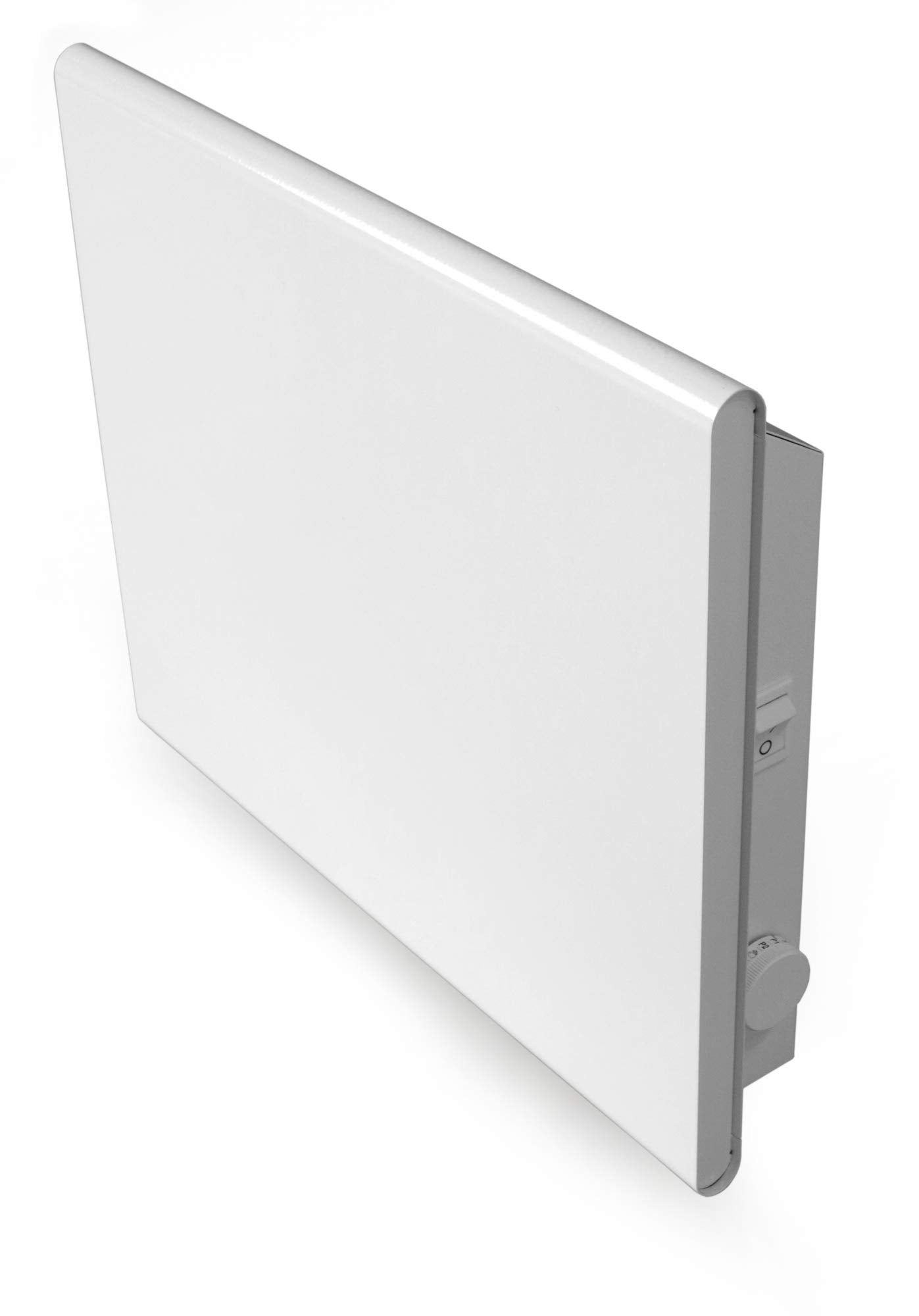 Adax Eco Basic Electric Radiator - 1400W, White | Thermostat with Timer | Wall Mounted Electric Heater - 330mm | Frost Protection, Weekly Mode | Convector Heater | KET | IP20