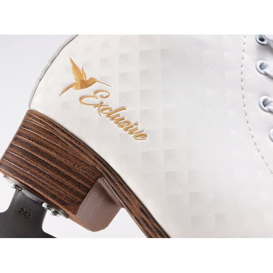 MADIVO SMJ Exclusive Women's Figure Skates Ice Skating Shoes Classic Ice Skate White | Sizes: 36, 37, 38, 39, 40, 41 (36)
