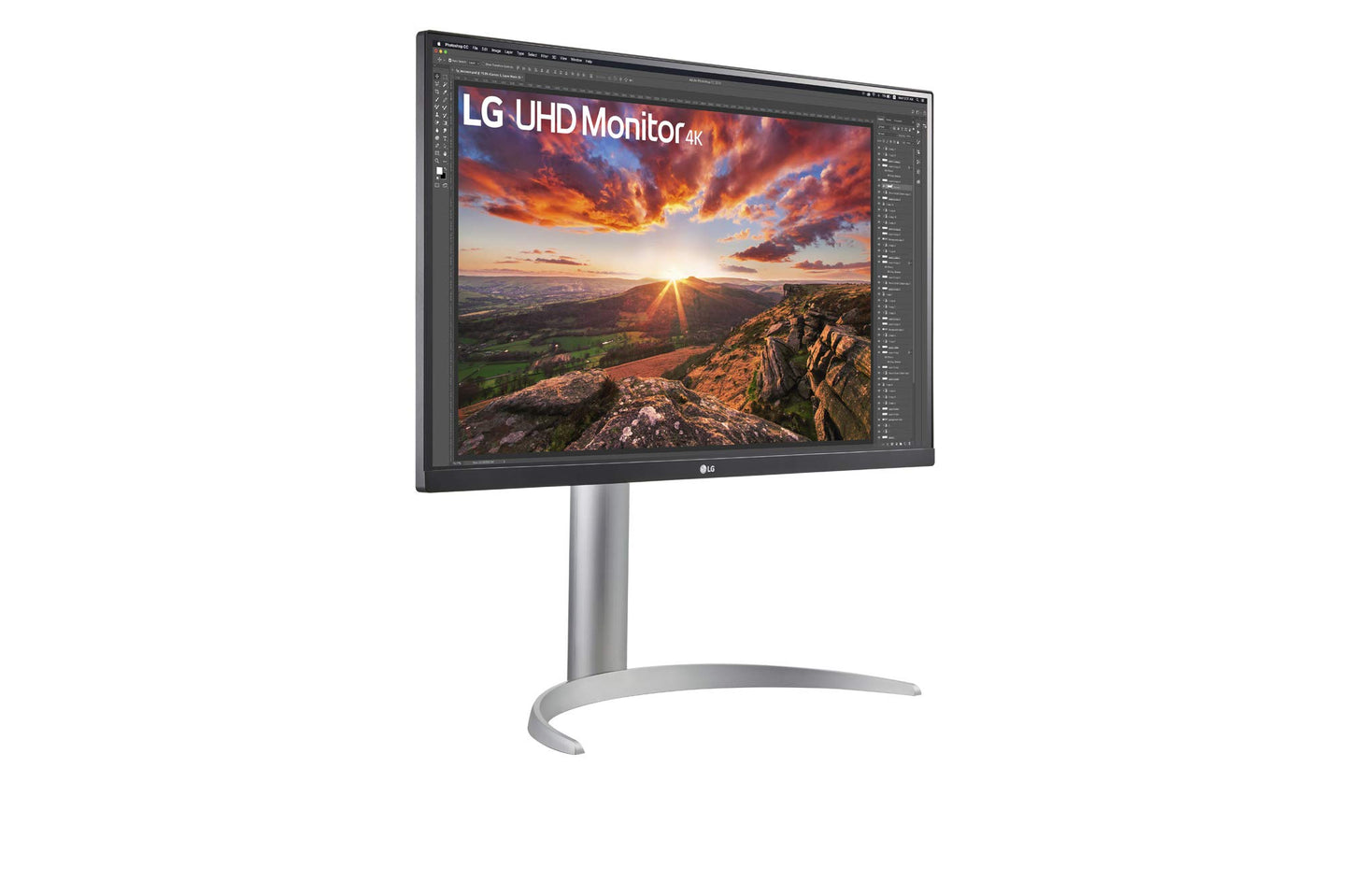 LG 27UP850N-W 27" 4K UHD 2160p UHD IPS monitor has HDMI/DP/USB-C connectivity with 90W power delivery.