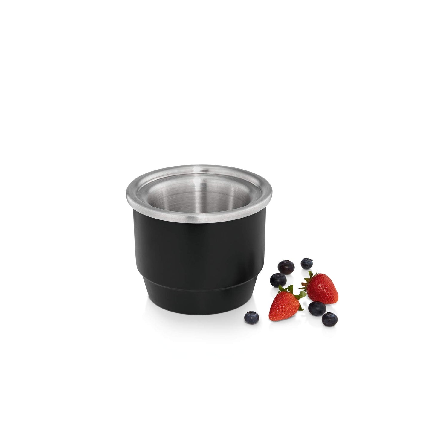 WMF Kitchen Minis 3in1 ice cream machine, ice maker for frozen yogurt, sorbet, and ice cream, freezing container 300 ml, 30-minute timer, frozen yogurt machine.