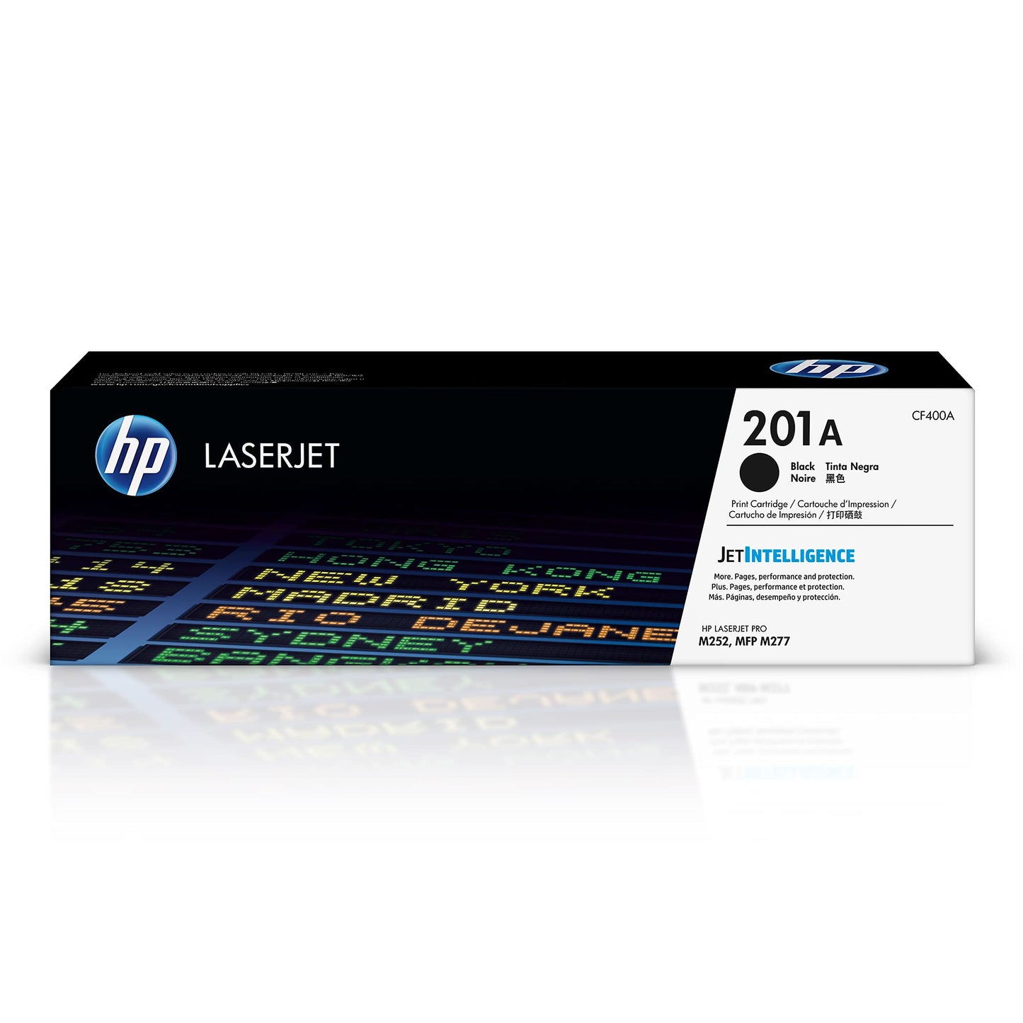 HP 201A (CF400A) Original Black Toner for HP LaserJet Pro M252.