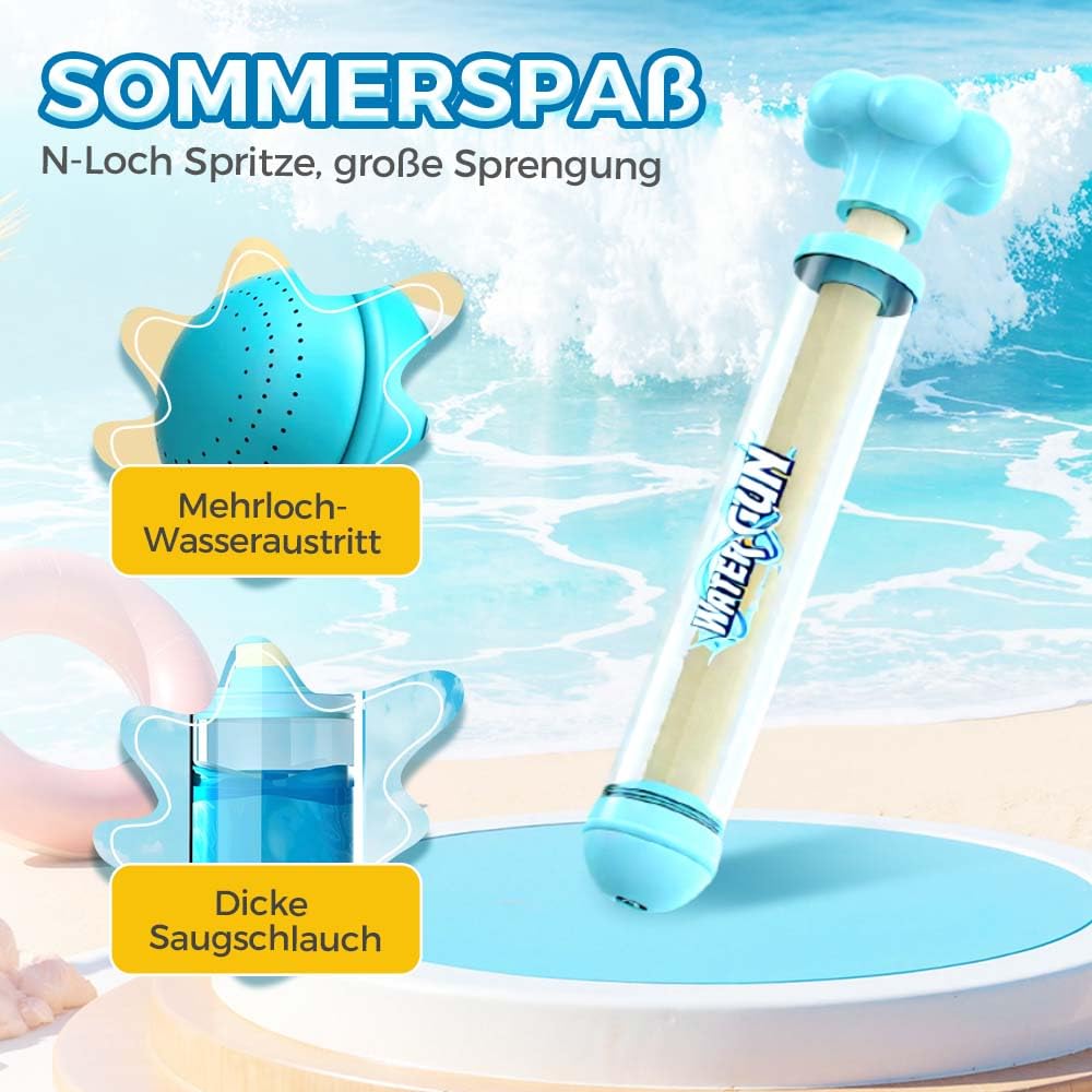 Fireworks water gun toy, water squirter toy, outdoor water toy for kids, romantic fireworks water squirter, outdoor toy for pool party (Yellow + Blue + Purple + Pink)