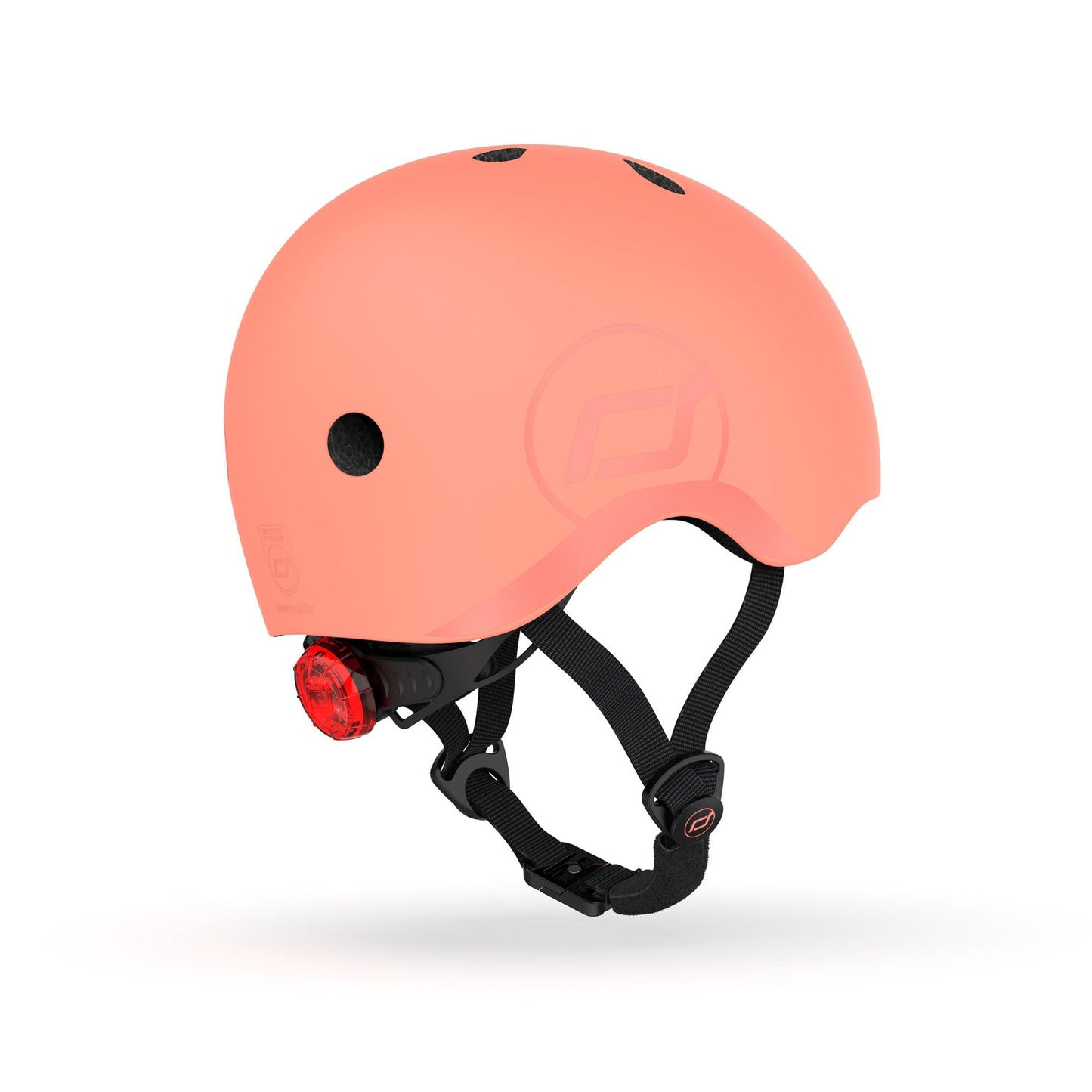 Scoot & Ride Kids Bike Helmet, Peach, 51 to 55cm