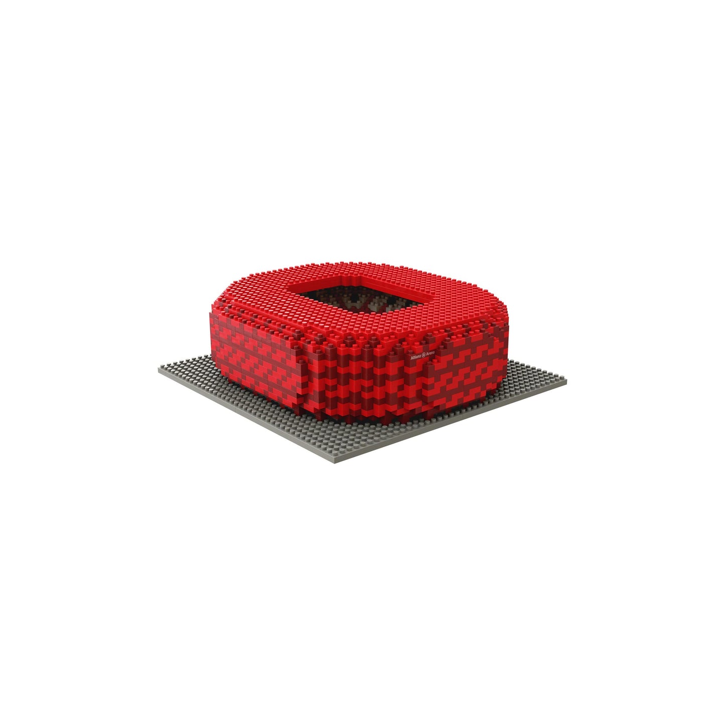 Official licensed product FC Bayern Munich Allianz Arena 3D mini football stadium building set by FOCO.