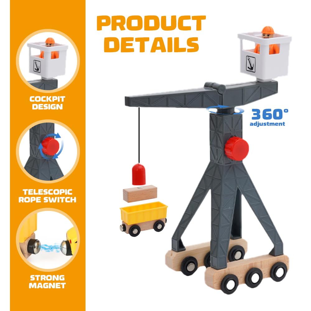 WDKXCN Construction vehicles for kids, construction toys, crane toy, mini excavator, bulldozer - play set for ages 3 and up.
