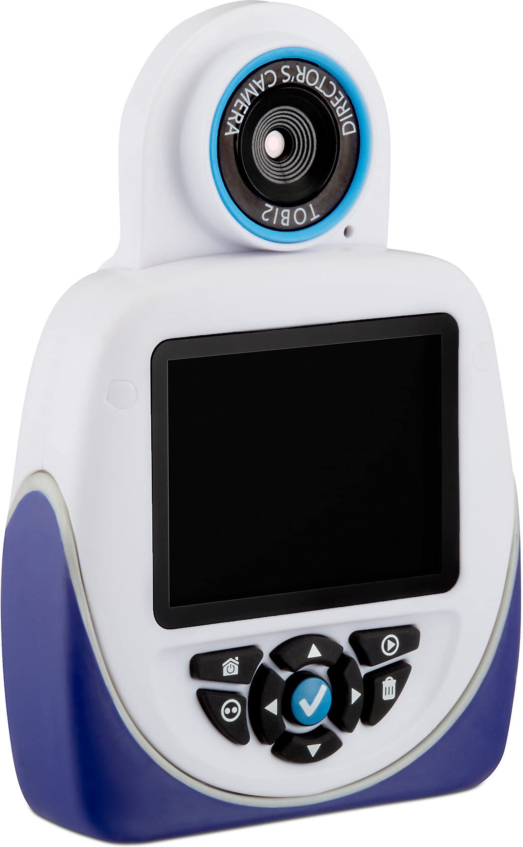 Little Tikes Tobi 2 Director's Camera - for high-resolution photos & videos - special effects, flip-out selfie camera, games - with rechargeable battery, selfie stick & more - for kids aged 6 years and up