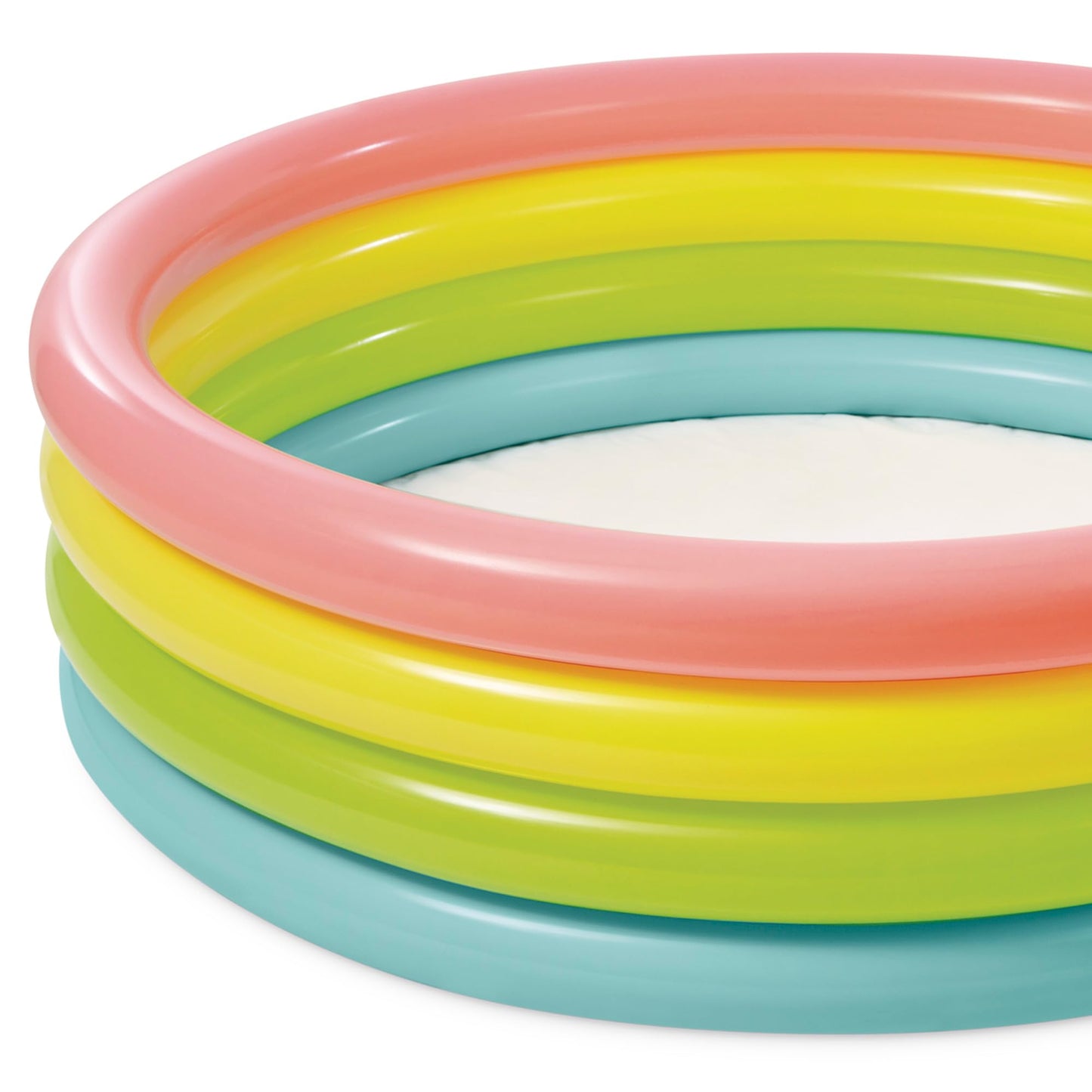 Intex 56441NP - Inflatable Pool Sunset Glow, Four Rings, Vinyl, Multicolored, 168x46 cm