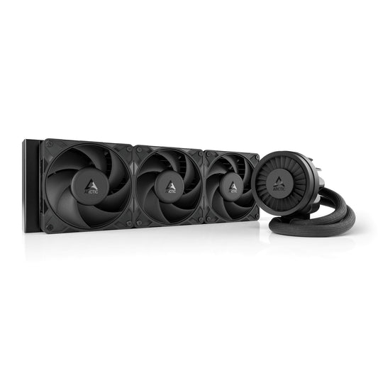 ARCTIC Liquid Freezer III Pro 360 - PC water cooling, AIO CPU cooler, 3x120 mm, 38 mm radiator, PWM pump, VRM fan, AMD AM5/AM4, Intel LGA1851/1700 Contact Frame - Black