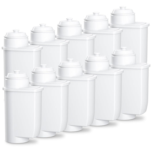 ARETHONE 10 pack Replacement Water Filter for Siemens EQ Series, EQ5/EQ6/EQ7/EQ9, EQ500/EQ700/EQ900/S700, Water Filter Coffee Machine for Bosch TCZ7003, TCZ7033, TZ70003, for Brita Intenza 575491