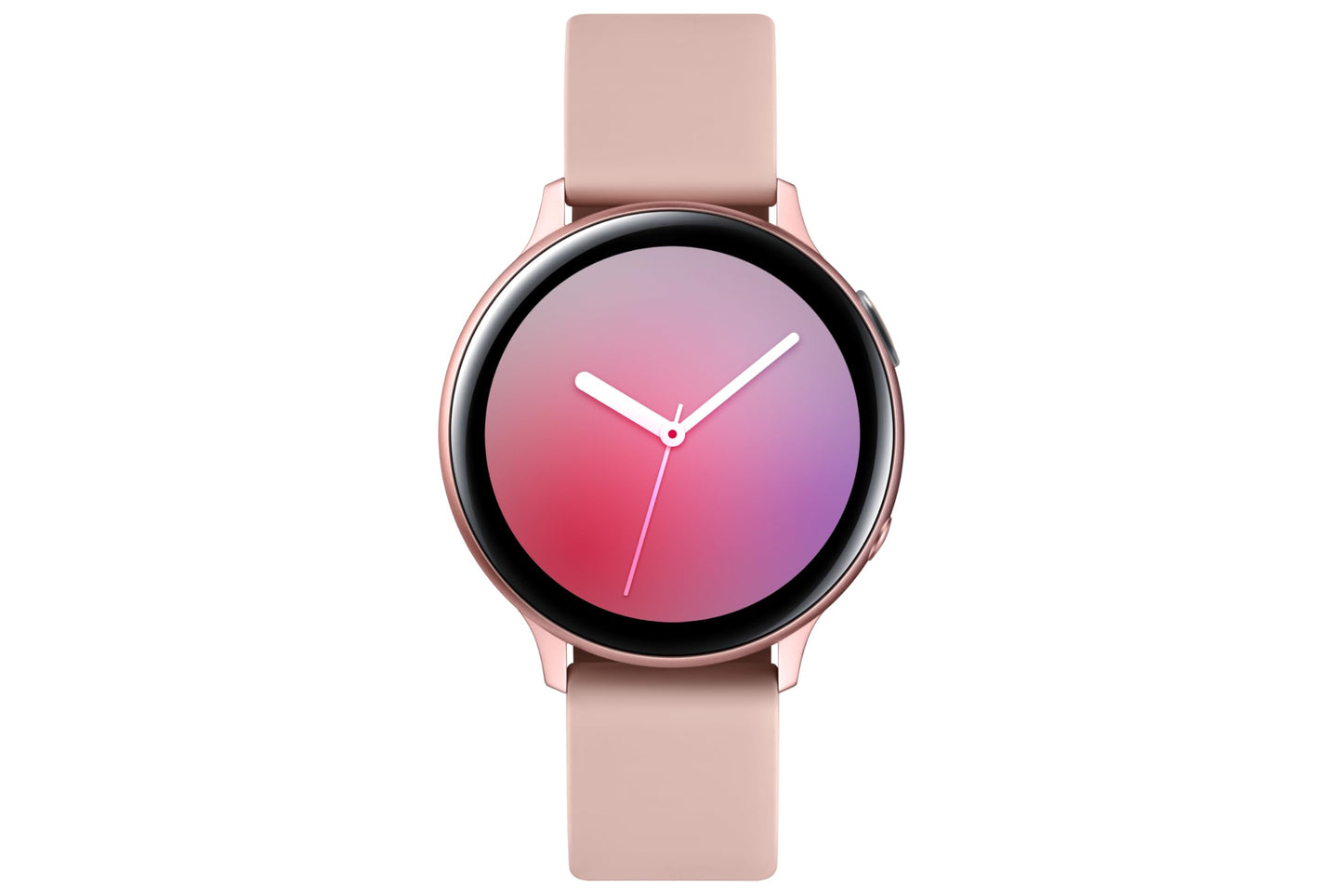 Samsung Galaxy Watch Active2, aluminum fitness tracker with a large display, long-lasting battery, water-resistant, 44mm, Bluetooth, Gold.