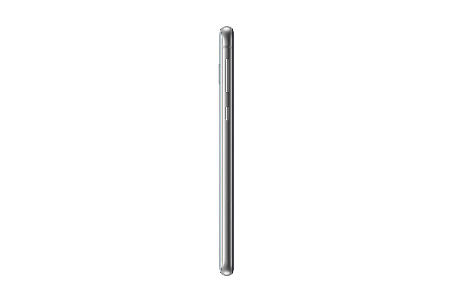 Samsung Galaxy S10e smartphone (128GB internal storage) in white.